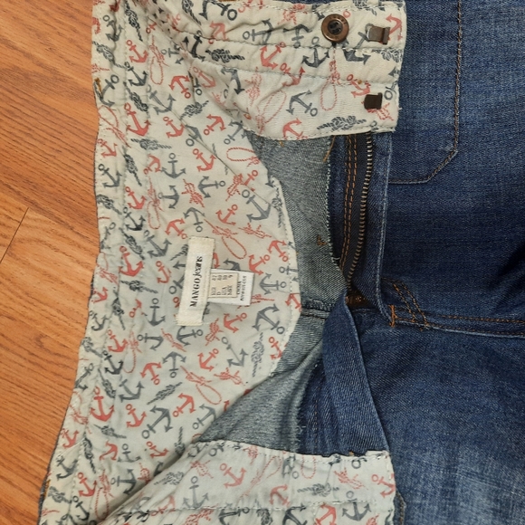 Mango Jeans Semi High Waised Jean Shorts - Picture 4 of 8